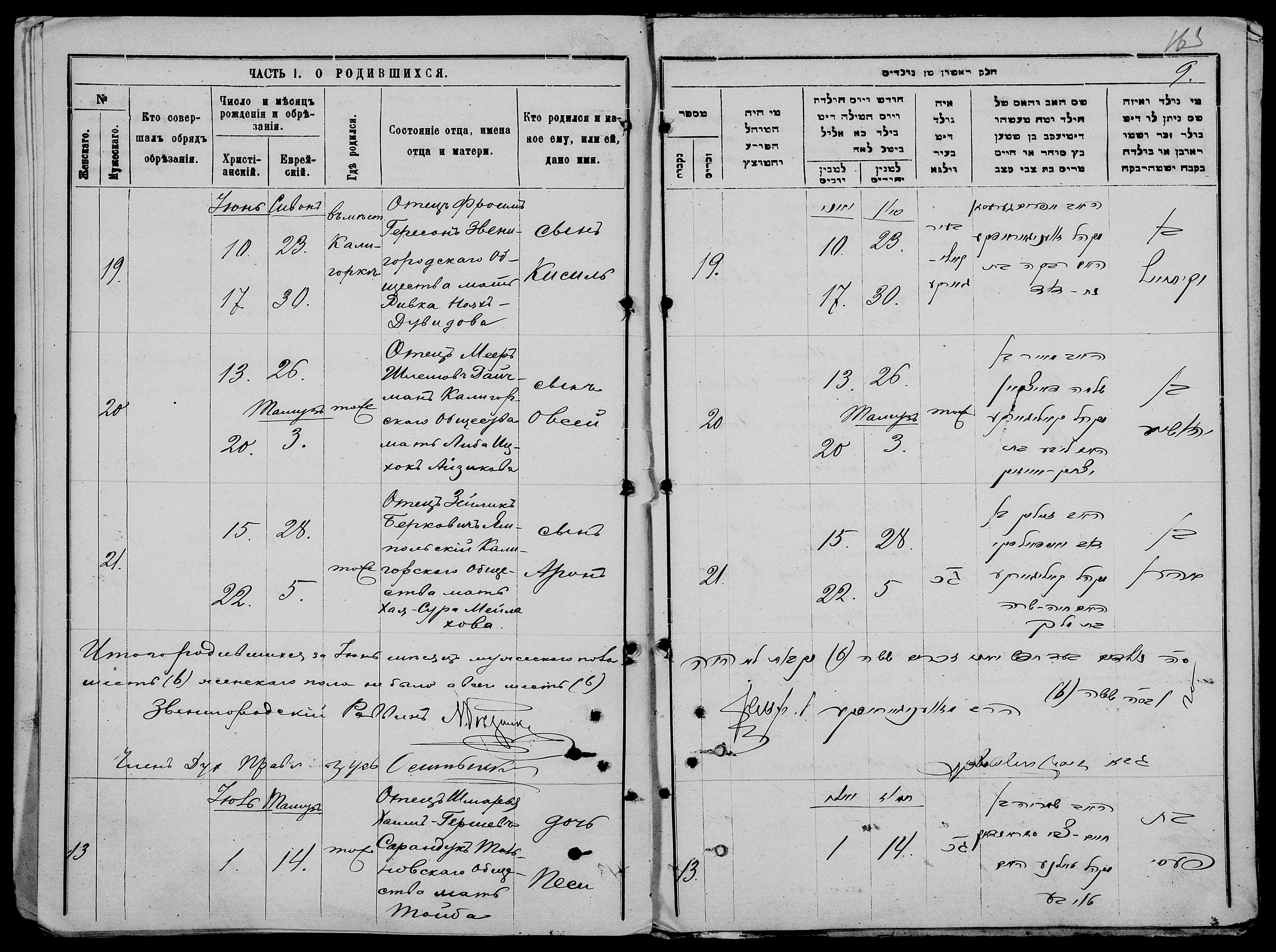 Bessie Fishbein birth record